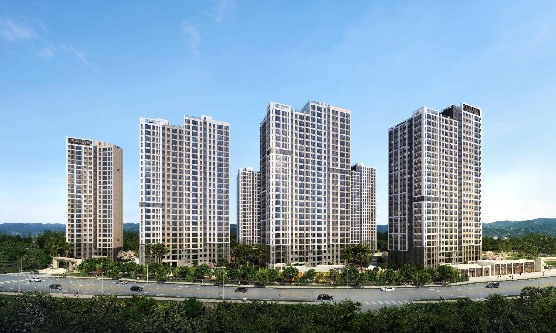 공주월송 진아레히 811세대 조감도